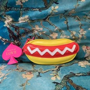 Kate spade and Darcel hot dog coin purse rare!